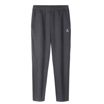 CAMEL CROWN Men's Outdoor Knitted Breathable Cotton Sports Pants, Autumn Casual Long Pants, Running Versatile Loose Sweatpants