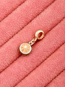 1/9pcs 3D Metal Fruit Pendant For DIY Jewelry Making, Necklace, Bracelet - Multicolor - View 11