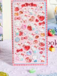 Cartoons Are Cute And Fresh, Sweet And Natural, New Three-Dimensional Crystal Stickers Cinnamon Dog Mobile Phone Case Stickers Cartoon Miniature Scene Stickers Three-Dimensional Decorative Crafts Hand-Painted Stickers Without Cutting School Supplies Back-To-School Season - Multicolor - View 9