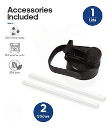 TendenciaTermo Agua Vaso-botella 1.2l Acero Inoxidable Fría/caliente Azul Acero 40ozCalidad premium - 1 - Ver 7