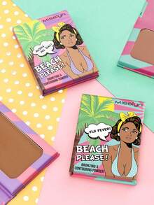 Misslyn 古铜修容粉——海滩妆容必备！高显色度、细腻粉质、柔滑哑光古铜粉，自带镜子。持久轻盈、透气配方，易于晕染。完美适用于Y2K风格妆容、派对、海滩、旅行、露营、户外活动、玫瑰时尚新年妆容、角色扮演，以及假日旅行妆容。 - 60 FIJI FEVER! - 查看 7