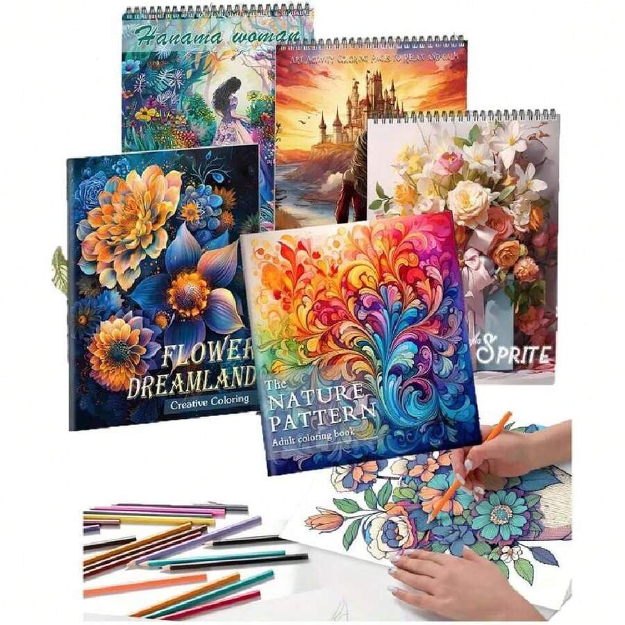 Coloring Books - Apricot - View 1