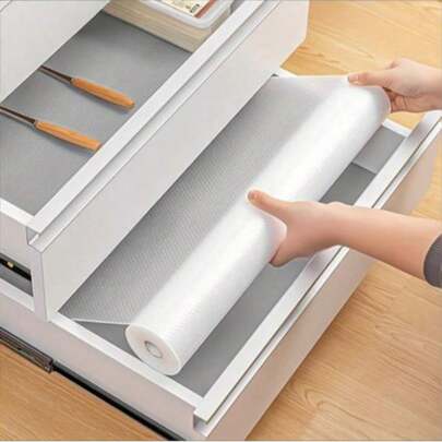 1 Roll Of Clear Waterproof And Moisture-Proof Mat,Non-Slip Cabinet Liners For Kitchen Cabinets, Refrigerator Liner, ,Shelves, Desks Shelf Liners For Liners Waterproof Kitchen Cupboard Liner Drawer Mats,EVA Waterproof Fridge Liner For Shelves,Non-Adhesive Drawer Liner,Easy Placemats.Suitable For Home Cooking/Outdoor Camping/BBQ Use, School Use, And Travel. Easy To Clean. Kitchen Tools, Moisture-Proof Tools, Home Decor, Mother's Day Gift