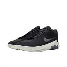 Zapatillas de baloncesto de caña baja versátiles y cómodas Nike WITNESS IX EP para hombres - Blanco y Negro - Ver 3