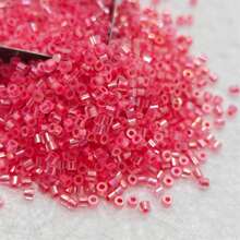 Approx. 650pcs/5g, 15 Colors, 1.6-1.7mm Colorful Semi-Transparent Glass Seed Beads, Uniform High Quality Mini Seed Beads, Suitable For DIY Earrings, Bracelets, Rings, Jewelry Making, Garment Embroidery, Hanging Decorations - 1.6 Transparent Glass Beads - View 20