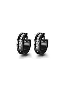 A Pair Of Stylish And Elegant Earrings Made Of Stainless Steel, Suitable For Women To Wear On Daily Occasions, Festivals And Parties. - Ring - View 6