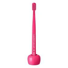 Curaprox Toothbrush Holder – Ceramic Stand For Manual & Electric Toothbrushes | Magenta, Single Pack | Swiss Made,Magenta - 品紅 - 查看 1