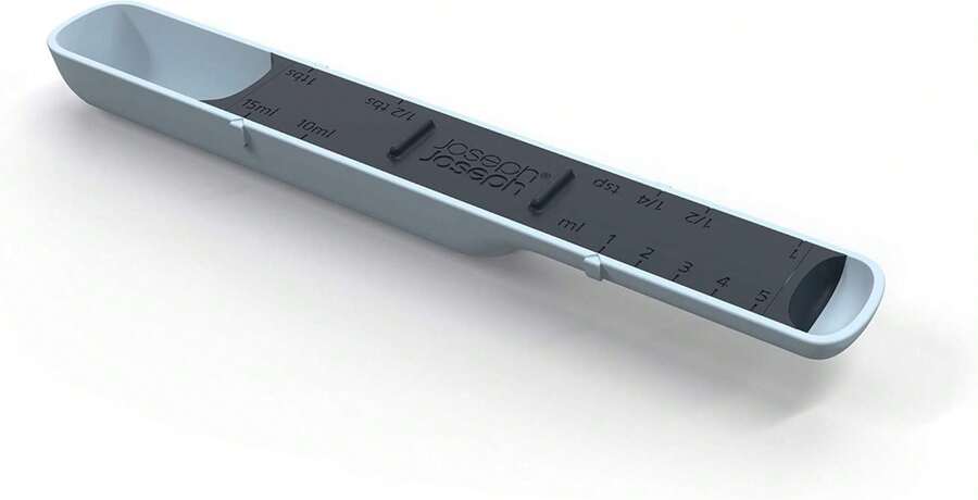 Joseph Joseph Measure-Up Adjustable Wet &Amp; Dry Measuring Spoon, Blue: Home &Amp; Kitchen - 黑色 - 查看 1