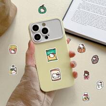 SANRIO 70 PIEZAS Pegatinas de Kawaii Cafe - Calcomanías removibles de garabatos de comida para diarios y equipos tecnológicos, suministros para scrapbooking, papelería para scrapbooking manualidades libro de sticker estikers - 70 piezas - Ver 4