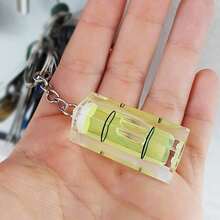 高品质ABS塑料迷你口袋水平仪 - 15x15x40mm 精准水平测量工具，轻巧便携，经久耐用，防震，适用于家居装饰/木工/挂画/安装搁板/建筑布局/DIY项目，男士必备工作坊工具，送给男友/DIY爱好者/熟练工匠的理想礼物