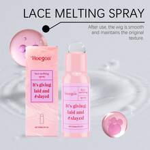 Wig Spray, 4oz Wig Adhesive Spray, Containing Glycerin, Hyaluronic Acid, And Alcohol.  Invisible And Easy To Apply, Lightweight And Long-Lasting, Providing Strong Hold. Suitable For Daily Temporary Styling Of Lace Front Wigs And Hairpieces. A Must-Have For Summer Parties, Perfect For Personal Use Or As A Gift. - 120ml - Xem 9