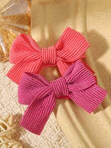 6 piezas Pinzas para el cabello de mariposa para niña, accesorios para el cabello dulces para niños - Estilo 1 - Ver 4