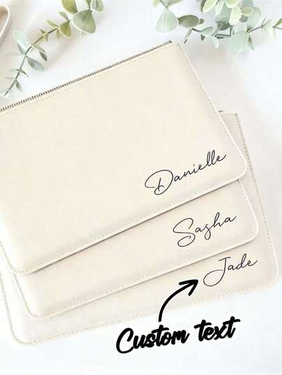 Personalized Bridesmaid Clutch: Custom Wedding Gift - Bridesmaid Gift - Personalized Bridesmaid Clutch - Maid Of Honor Gift - Bachelorette Party - New Year's Eve Clutch - Holiday Party Clutch