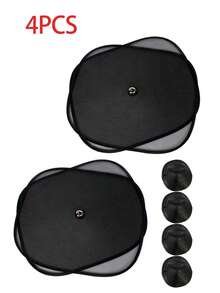 2/4pcs Car Suction Cup Sunshade, Car Window Sunshade, Anti-UV Side Window Sunshade, Windshield Sunshade, Car Window Sunshade, Windshield Sunshade