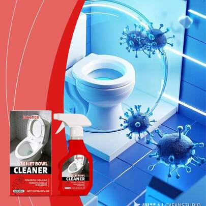 厕所清洁剂，家用厕所异味及污渍清洁剂，清洁提亮，清新家居清洁