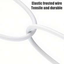 Type-C 有线入耳式耳机 | 通话降噪 + HiFi 立体声，超低延迟，兼容 15 Pro、16 Pro Max、17 Air 及其他 Type-C/USB-C 设备，游戏和媒体一体式耳机，入耳式有线耳机 - 高清音频，Type-C 插头，适用于 USB-C 设备 - 白色 - 查看 10