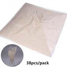 38pcs/Pack Matte Milk Cotton Packaging Lining Paper, Flower Gift Packaging Filler Paper, Convenient Tear-Off 30cm Cotton Wadding Lining Paper - 38 Sheets/pack - View 12