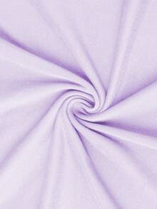 3件套女童休闲印花圆领短袖T恤，夏季学生童装 - 可爱动物和珍珠奶茶印花T恤，为每个孩子带来欢乐和幸福！ - 紫色 - 查看 5