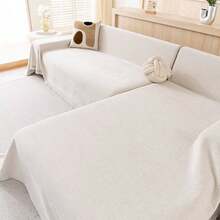 1pc Universal Sofa Cover/Throw, Fits Single, Loveseat, 3-Seater & 4-Seater Sofas, Machine Washable, Pet Protector, Modern Home Decor