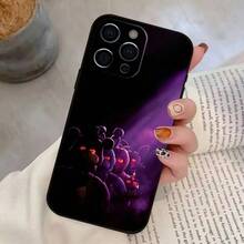 Funda de teléfono Five-Nights-At-Freddys F-Fnaf compatible con  17,16,15,14,13,12,11 Plus, Pro Max, XS, cubierta de silicona suave negra, funda compatible con  17 pro max, funda  17 pro, funda  17, funda  16 pro max - z3 - Ver 10