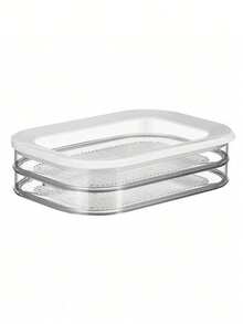 3-Layer Kitchen Container, Sealed Transparent Fresh-Keeping Box, Refrigerator Slice Storage Container, Stackable Food Preparation Container For Meat, Cheese, Ham, Slices, Italian Sausage, Food Fragments, Fruits And Vegetables, Kitchen Refrigeration Organizer, Leak Proof And Reusable, Food Container, Kitchen Organization And Storage, Outdoor, Camping, Valentine's Day Gifts, New Year Gifts - Multicolor - View 6
