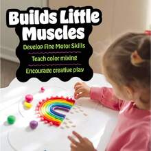 Hygloss Play - Masa sensorial segura y no tóxica para artes y manualidades - tina de 3 libras - Arcilla de juego para actividades de niños pequeños, imprescindibles en el aula preescolar, color blanco,37357622 - Azul menta - Ver 2