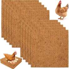 10片装鸡窝椰纤维垫，家禽产蛋垫，无胶，可水洗