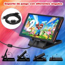 Kit de accesorios para el modelo 2 de NintendoSwitch, incluye estuche de transporte, paquetes de alcohol, paño libre de polvo, pegatinas, llavero, estent, caja de tarjetas, pegamento libre de polvo, bolsa, manga de dedos, manga de control remoto multicolor, protector de Joy-Con, estuche de trasfondo transparente, manga de asa transparente, línea de datos, película templada - Rojo - Ver 5
