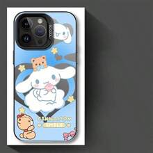 SANRIO Funda para teléfono 14 15 16 Plus 11 12 13 Pro Max 17 16e, cubierta suave de dibujos animados Hello Kitty Cinnamoroll - Mix03 - Ver 13
