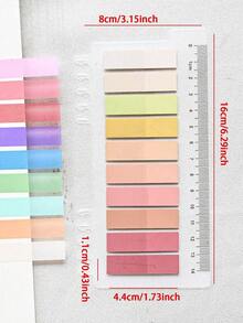 200 Index Stickers 1 Office Stationery Supplies Label Paper Student School Supplies Note Stickers Back To School - Multicolor - View 6