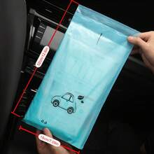30/50pcs Reusable Car Trash Bags, Leak-Proof Disposable Garbage Bags With Hooks And Adhesive, Space-Saving Design, Easy Installation, Suitable For Car Interior, Travel, Kitchen, Camping, Office And More, Tear-Resistant, Ideal For Daily Cleaning And Storage - Multicolor - View 6