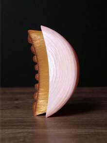 1 件淋巴轮廓面部和身体刷 - 符合人体工程学设计，配有柔软的聚酯刷毛，精确的下颌和肩部塑形，无香料，适合所有浅肤色，淋巴按摩工具、头发、美发工具、护发、学校、返校、旅行、旅行必需品、家庭必需品、水疗、按摩工具、按摩、按摩器、水疗