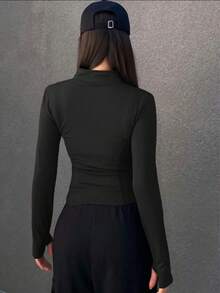 Women Coats - Black - View 2