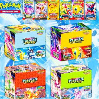 10/20张全套烈焰卡牌收藏集换式卡牌游戏套装 - 随机卡牌和口袋妖怪卡牌 | 适合儿童、收藏家和粉丝 | 游戏之夜和送礼的完美之选