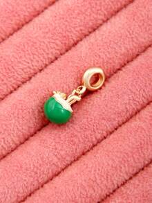 1/9pcs 3D Metal Fruit Pendant For DIY Jewelry Making, Necklace, Bracelet - Multicolor - View 7