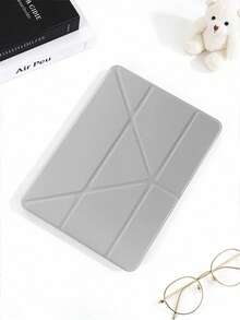 1 ốp lưng máy tính bảng màu xám mờ bằng acrylic kèm chân đế đa góc, tương thích với iPad Mini 6/Mini 7/Air/Air 2/9.7/10.2/10.5/Air 4/Air 5/10.9/Pro 11-Inch/10th/12.9/Air 11-Inch (M2) 2024/Air 11-Inch (M3) 2025/ (A16) 11-Inch 11th Gen 2025/Air 13-Inch (M2) 2024/Pro 11-Inch (M4) 2024/Pro 13-Inch (M4) 2024, không bao gồm bút cảm ứng. - Xám - Xem 3