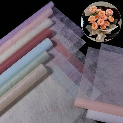 38pcs/Pack Matte Milk Cotton Packaging Lining Paper, Flower Gift Packaging Filler Paper, Convenient Tear-Off 30cm Cotton Wadding Lining Paper