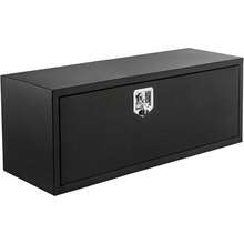 Caja de Herramientas para Chasis de Camión de Acero, Caja de Herramientas Inferior con Candado, Impermeable y Resistente, Organizador de Almacenamiento para Guardado de Herramientas - 30 x 14 x 16 pulgadas - Ver 1