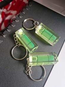 高品质ABS塑料迷你口袋水平仪 - 15x15x40mm 精准水平测量工具，轻巧便携，经久耐用，防震，适用于家居装饰/木工/挂画/安装搁板/建筑布局/DIY项目，男士必备工作坊工具，送给男友/DIY爱好者/熟练工匠的理想礼物