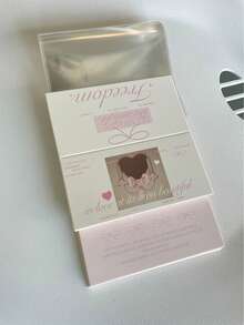 10张可爱卡通字母明信片，3英寸韩流照片卡，女孩装饰卡，照片卡夹 - 彩色 - 查看 19