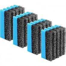 TonGass Paquete de 2 Esponjas de Limpieza 12207 y 1 Paquete de Raspador de Parrilla para Parrillas Interiores George Foreman y la Mayoría de Otras Parrillas Interiores con Ranuras, Esponja de Reemplazo y Raspador para Limpieza - Multicolor - Ver 12