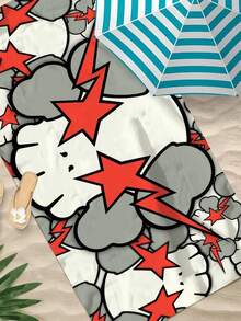 K-KaWes-W C1ARTOON Towel Beach Quick Droft Pool Towels Gift For Travel Gym S1Hower C1Amping Spor312g Beach Towel Suitable For All People, Whether WoM1en Or M1enhighquality AbS1orbent Fabric Suitable For All SeaS1ons,S1oft To The Touch But Built To LastQuick-Dryingtops Summer VaC1Ation Essential For Beach Pool Daummer H673oliday Must Have - 彩色 - 查看 1