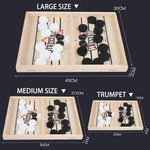 桌面弹跳对战象棋游戏，派对游戏，减压玩具 - 彩色 - 查看 4