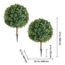 Albero artificiale - Künstlicher Schnittball 23 Zoll - Visualizzare 10
