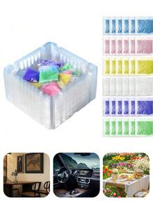 神奇烟灰缸沙，室内无烟烟灰缸，快速熄灭烟雾并吸收烟灰，防止二手烟，消除异味，清新空气，室外烟灰缸沙 - 彩色 - 查看 10