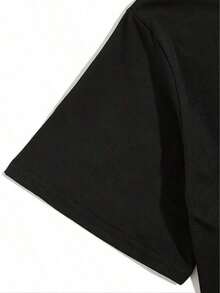 Vintage London, England, UK Flag T-Shirt - Heavyweight Cotton T-Shirt, Men's Casual Cotton Short-Sleeve T-Shirt - Men's Basic Summer T-Shirt (S-XXXL), Retro Style, Cotton Shirt, Graphic T-Shirt, Fun T-Shirt, Western Style, Halloween (Style), Golf (Style) - 黑色 - 查看 3