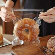 50pcs/100pcs Transparent Self-Adhesive Plastic Bread & Toast Packaging Bags - Heavy-Duty Fold-Over Top, Visibility For Bakeries, Cafes, Parties - Single-Use For Hygiene & (Compatible With Bread, Pastries, Desserts),Home And Living New In,Dinnerware,Gifts,Back To School,Cake Box,Kitchen Essentials,Kitchen Gadgets,Kitchen Decor,Baking Supplies,Outdoor Supplies,Organization And Storage,Christmas Kitchen Gifts Idea,Valentine,Storage Supplies. - Clear Lucite - View 7