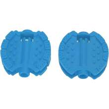 Pedal de Bicicleta para Niños, 2 Piezas Pedal de Bicicleta para Niños Triciclo de Plástico para Niños Pedales de Bicicleta Cochecito de Bebé para Niños Rueda Delantera Pedal Accesorios,37325610 - Azul Marino - Ver 1