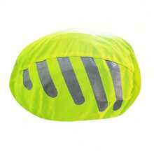 1pc Bicycle Helmet Cover With Reflective Strips, Windproof, Suitable For Mountain And Road Cycling, Outdoor Riding Accessory - Multicolor - View 8
