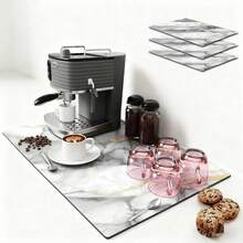 Tendencia3pc Tapete Escurridor De Trastes Para Bar Plato Cocina 40x60Calidad premium - patrón de mármol - Ver 2